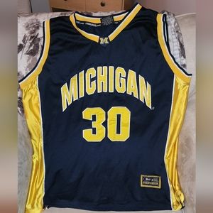 PREOWNED NCAA UNIVERSITY OF MICHIGAN WOLVERINES #30 COLOSSEUM JERSEY - SIZE XXL